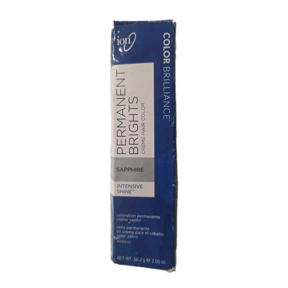 Ion Color Brilliance Permanent Brights Creme Hair Color In Sapphire 2.05oz